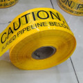 Tanda peringatan jalur pipa,under ground warning tape pipeline