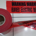 pita tanda peringatan,under ground warning tape buried electric below