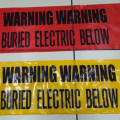 pita tanda peringatan,under ground warning tape buried electric below