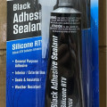 Permatex 81158 Black Silicone Adhesive Sealant,lem silikon RTV hitam