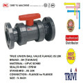 ball valve flange ansi 150 pvc duraflow 3/4Inch,true union upvc SH