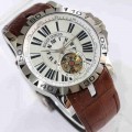Roger Dubuis 2953 Rosegold Brown Leather Automatic