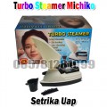 Turbo Steamer Michiko Setrika Uap & Steamer Wajah Asli Murah