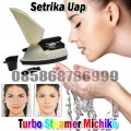 Turbo Steamer Michiko Setrika Uap & Steamer Wajah Asli Murah