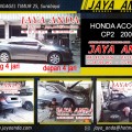 BENGKEL JAYA ANDA spesialis ONDERSTEL mobil Honda di Surabaya