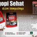 KOPI RADIX SINERGI coffe cofe herbal alami stamina kesehatan obat herb