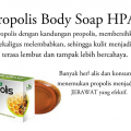sabun propolis anti bakteri virus jerawat luka penyakit kulit soap
