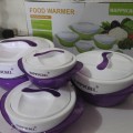 Happycall Food Warmer Container Murah wadah Makanan Tuper Ware 4Pc Stainlees