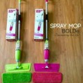 Spray Mop Bolde Pel lantai Semprot Praktis Pembersih Lantai Kinclong