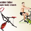 Excider Bike Xbike 2 in 1 Body Crunch Alat Olahraga Lari Jaga Kesehatan