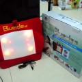 Blue Idea Bantal Pijat Lebar Portable Far Infra Red Advance Pijit Elektrik JMG Neck Massager