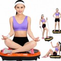 Crazy Fit Vibration Plate Alat Olahraga Fitness Yoga Jaco Pelangsing Ultra Thin Terbaik