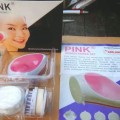Pink Skinner Korea Set Make Up Cleansing Alat Pembersih Wajah Skiner Beauty Jaco