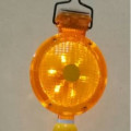 warning light solar traffic cone,lampu kerucut strobe light atas kuning