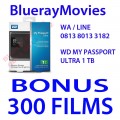 WD My Passport Ultra 2TB Bonus isi 300 Films BluRay 720p