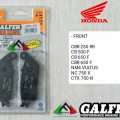 Front Galfer brake pad CBR250RR, CB500F,CB650F,