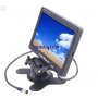 LCD 7 inch video monitor 2 input