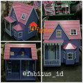 Mainan Anak  Rumah Boneka Barbie Sophia Dollhouse