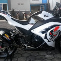Kawasaki Ninja 250 FI ABS SE White Tahun 2014