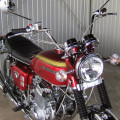 Honda CB350 tahun 1974 full chrome