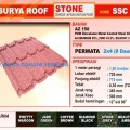 Genteng Metal Surya Roof - Stone (Berpasir)