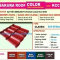 Genteng Metal Sakura Roof - Multicolour