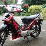 Jual Supra X 125 tahun 2006 akhir bulan 12 Merah Jakarta Timur