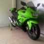 Jual Kawasaki ninja 250 hijau se 2011 ( surabaya )
