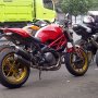 DUCATI MONSTER 1100 EVO ABS 2012 WITH TERMIGNONI EXHAUST
