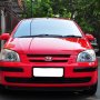 Jual Hyundai GETZ 1.4 GL MT 2005 merah