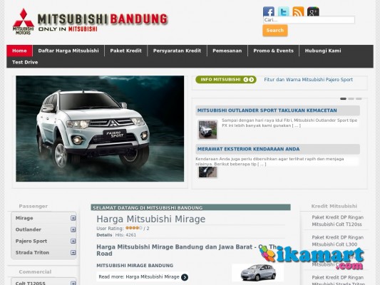 Selamat Datang di Mitsubishi Bandung
