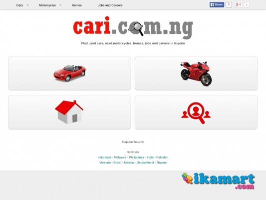 Find used cars, used motorcycles, homes, jobs and careers in Nigeria