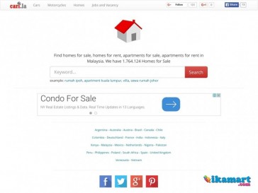 Find homes for sale and for rent, apartments, and property in Malaysia