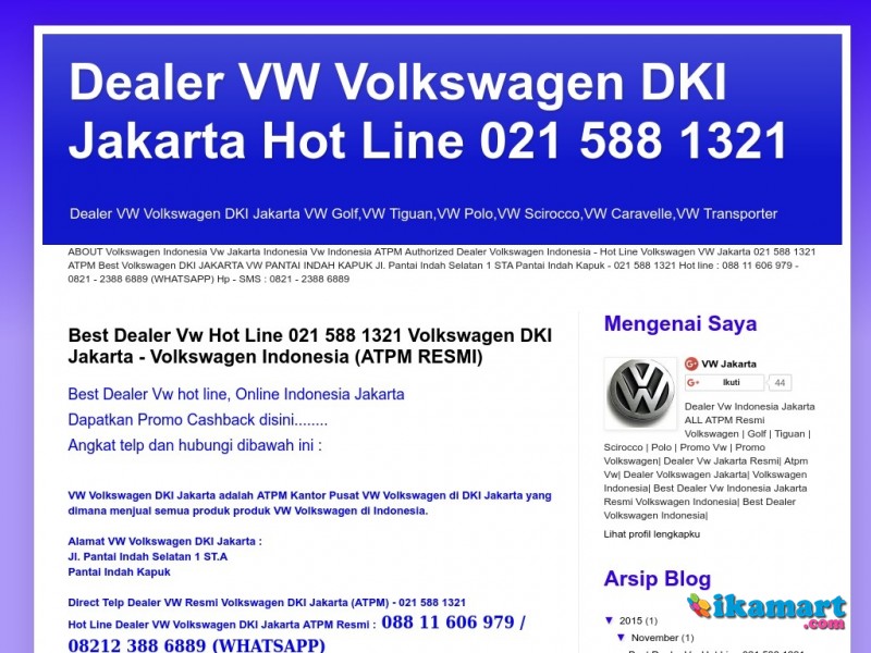 About All Promo Vw Jakarta Indonesia Volkswagen Indonesia a Dealer VW Volkswagen DKI Jakarta Hot Line 021 588 1321