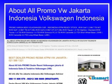 About All Promo Vw Jakarta Indonesia Volkswagen Indonesia