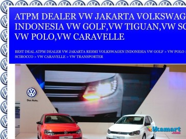 ATPM DEALER VW JAKARTA VOLKSWAGEN INDONESIA VW GOLF,VW TIGUAN,VW SCIROCCO, VW POLO,VW CARAVELLE
