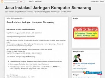 Jasa Instalasi Jaringan Komputer Semarang
