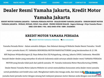 Dealer Resmi Yamaha Jakarta, Kredit Motor Yamaha Jakarta