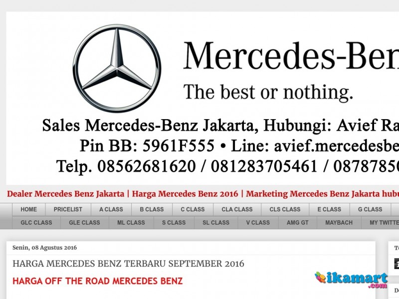 Dealer Mercedes Benz Jakarta | Authorized Mercedes-Benz Dealer