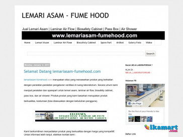 LEMARI ASAM  -  FUME HOOD